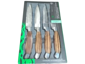 Conjunto de  Facas De Churrasco Serrilhada Outset 