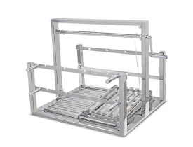 Grill Elevatório Gourmet Premium 60x50 Inox 304 Jx Metais