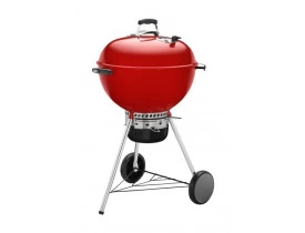 Churrasqueira a carvão vermelha original Kettle premium Weber