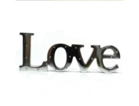 PALAVRA LOVE COM CRISTAL