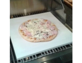 PEDRA PARA PIZZA QUADRADA CHURRASQUEIRA E FORNO - 40 CM