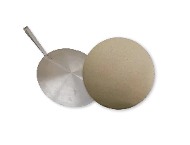 Pedra Refratária Redonda + Pá Para Pizza 37cm
