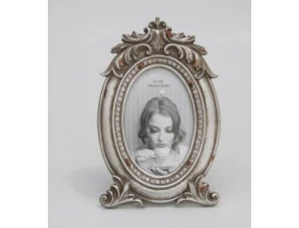 PORTA RETRATO POLIRESINA  SILVER