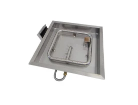  LAREIRA FIRE PIT A GÁS – PARA ÁREAS EXTERNAS - Quadrado k3 Imports