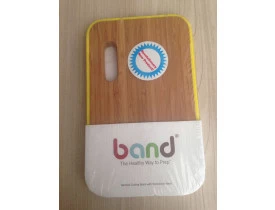 Tabua em bambú com acabamento em Silicone Band